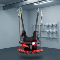 High-Strength Straps Aerial Glide Seat Harness Aluminum Buckle Aerial Glide Safety Seat Easy to Put on for Amusement Park