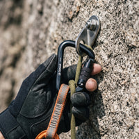 Automatic Locking Climbing Carabiner for Outdoor Climbing and Heavy-Duty Use