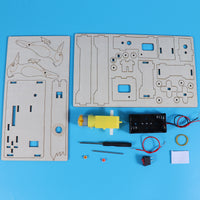 电动啄木鸟手工科技小制作小学生得奖材料包diy科学实验steam新品