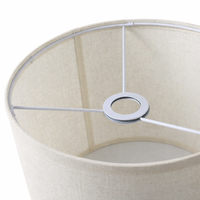 Light Shade Lampshade for Table Lamps with Detachable Design, Linen Textile Ceiling for Bedside and Floor