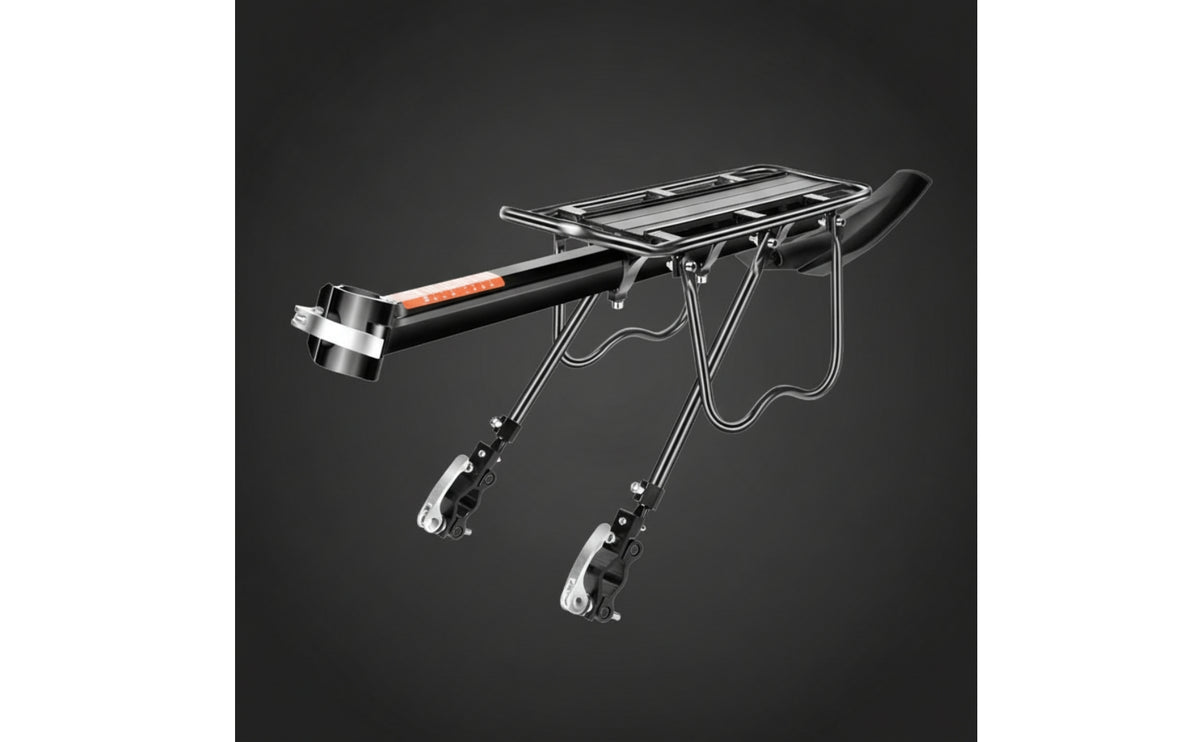 Adjustable Rear Bike Rack with Mudguard Lightweight Bike Rear Rack with Mudguard Removable Long-Lasting for Cyclists