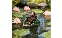 Monkey Figurine Resin Pond Ornament Decorative Aquarium Decoration for Gardeners