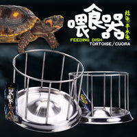 304 Stainless Steel Tortoise Food Bowl and Water Dish