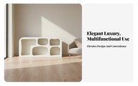 Irregular-Shaped shelving integrated Fully Assembled Geometric Shelving integrated distinctive Design feline Furniture for Collectors, Homeowners