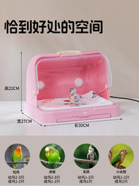鹦鹉保温箱玄凤小太阳专用外出保温箱便携保暖箱雏幼鸟外出恒温箱