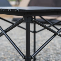 Roll up Folding Table Compact Foldable Outdoor Table Easy Storage for Beach