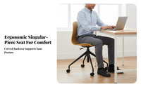 Armless Rolling Chair Quiet Casters Armless Upholstered Rolling Chair