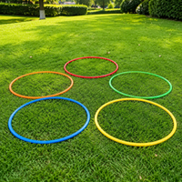 Drone Obstacle Course Set, 5 FPV Race Gates For Outdoor Training, Weatherproof Race Course With Weighted Base For Pilots