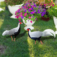Yiwol 3mm Double-Sided Printed Acrylic Chicken Yard Art Garden Stake