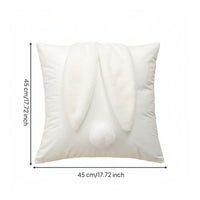 Soft Bunny Pillow Floppy Ear Home Decor Square