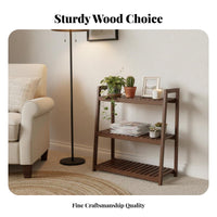 Multi-Tier Plant Stand adaptable Placement Tiered Wooden Plant Holder for Indoor