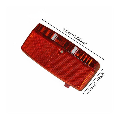 Cycle Rear Light Reflective Design for Road Cycling