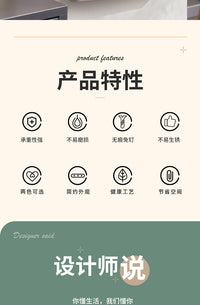 日式铁艺双肩包收纳架门后单肩包衣服书包钥匙耳机架置物架壁挂