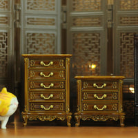 Dollhouse Miniature Furniture Accessory High Cabinet Nightstand Decor
