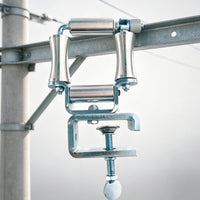 Four-Sided Pulley Cable Guide Roller with Fixed Crossbar, Frame Type