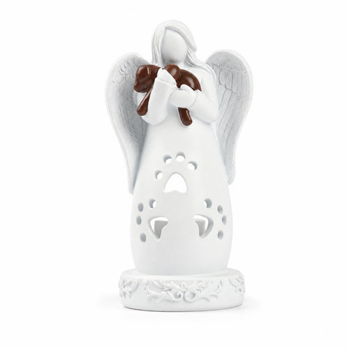 Resin Angel with Wings Intricate Remembrance Statue Indoor for Mantelpiece