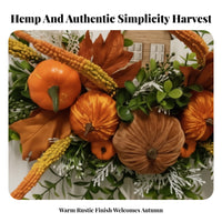 Authentic Fall Wreath with Tassel