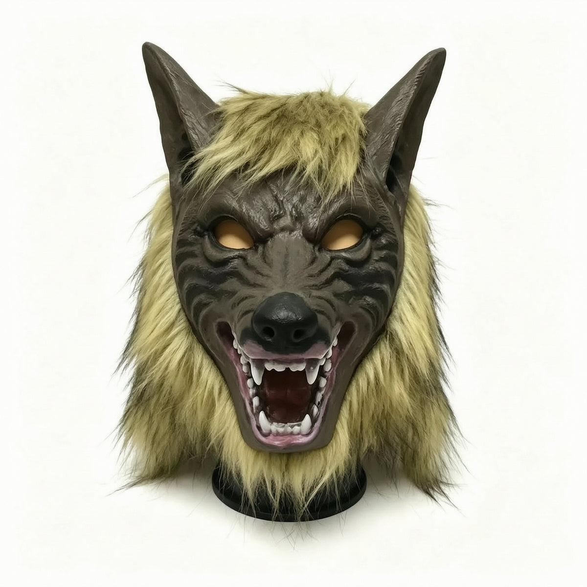 Wolf Head Mask with Scary Wolf Hood Mask Realistic for Cosplay, Adults