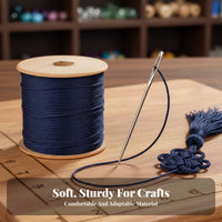 Weaving Cord, Tassel End, Non-Elastic, For Buddha Beads & DIY Crafts