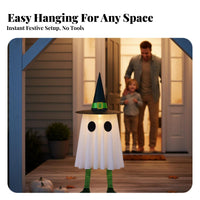 illuminateing Witch Hat decoration Waterproof Halloween Lighting distant Control for Yard