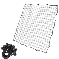 Black Soccer Rebound Net Outdoor Reinforced Border Net Hand-Finished Athletic Equipment Weatherproof