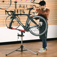 WEST BIKING Aluminum Alloy Bicycle Repair Stand with Adjustable Tripod