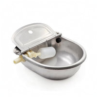 Livestock Drinking Bowl with Buoyant Valve Self-Filling for Barns, Farms, Cattle