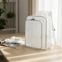 Clear Backpack Structured Transparent Backpack Adjustable Bag for School