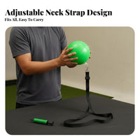Develops Muscle Memory Golf Smart Ball Coach Adjustable Strap Golf Swing Training Ball Provides Instant Feedback for Home Practice