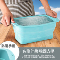 Large Silicone Ice Cube Tray for Ice Bath, Outdoor Camping Mold