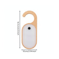 Wooden Night Light Battery Operated Lamp Minimalist for Entryway, Dorm Room