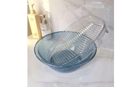 Plastic Washboard Compact Size Mini Washboard Lightweight for Bathroom, Travel