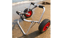 Kayak Trolley Black and Red Watercraft Trolley Solid Tires