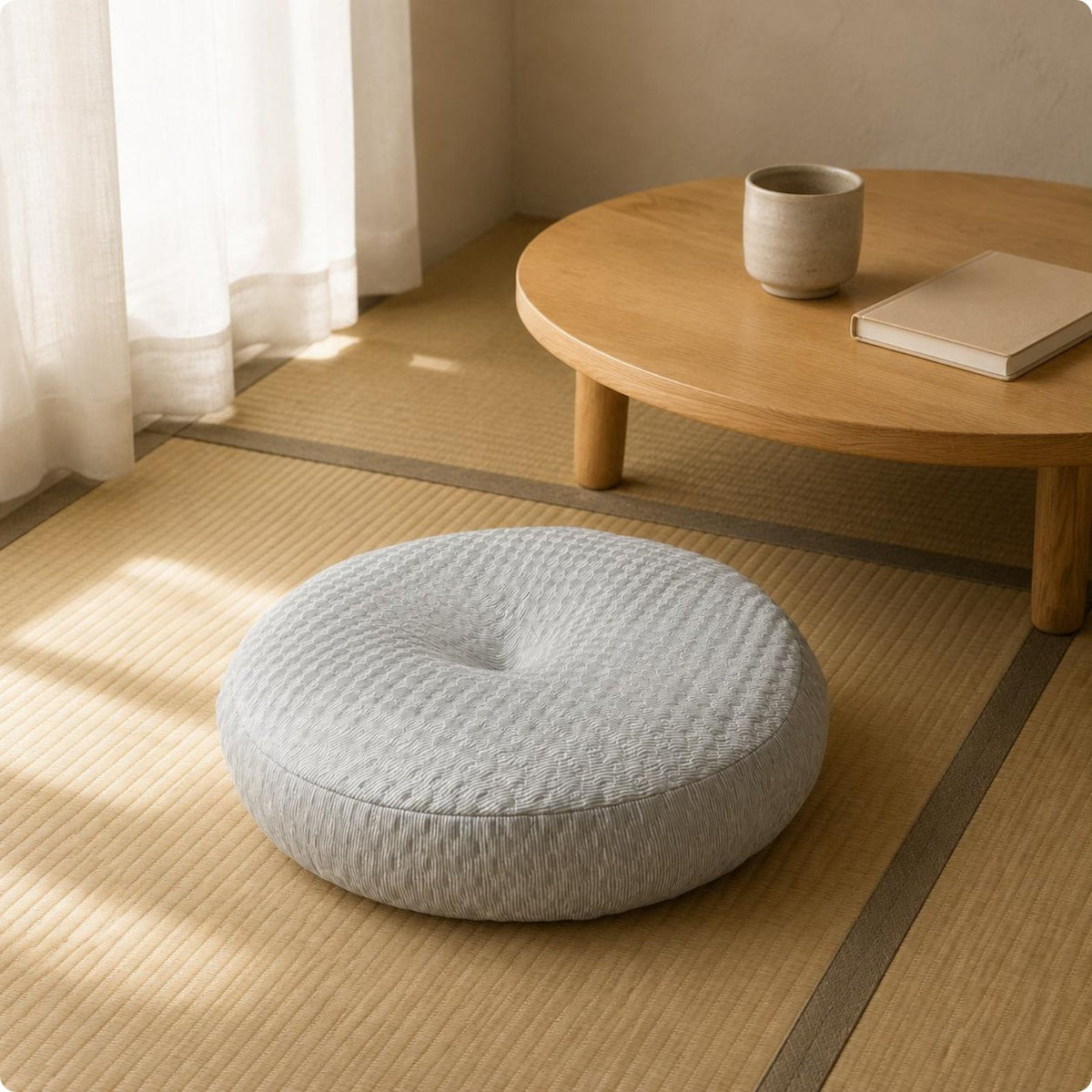Tatami Floor Cushion Cooling Japanese Floor Pillow Breathable