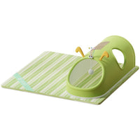 Cat Tunnel Bed Multiple Entrances Feline Play Tunnel with Mat Dangling Toy Toy Pet Supply for Kittens, Indoor