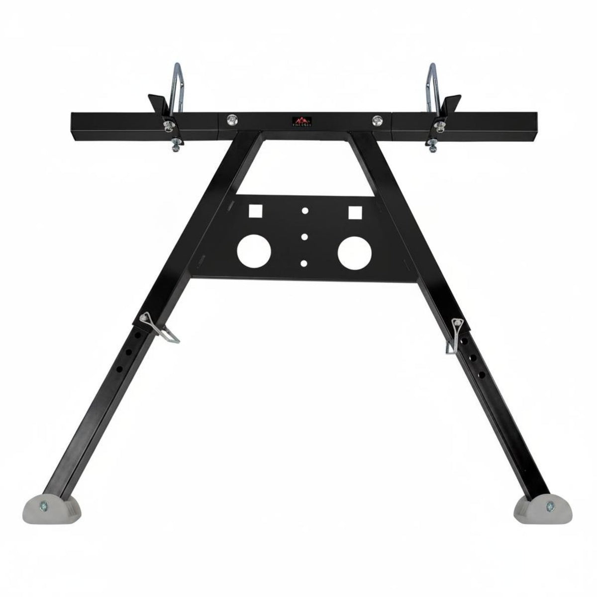 Carbon Steel Construction Ladder Stabilizer Heavy Duty Roof Ladder Support Universal Fit Built-in Tool Holder for Painters
