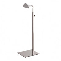 Adjustable Height Handbag Stand Stainless Steel Handbag Stand Rectangular Base