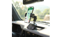 Phone Holder with Clamp Adjustable Car Phone Holder 360-Degree Multi-Joint for Drivers, Road Trips