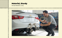Sedan Gloss Black Exterior Kit