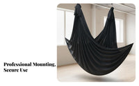 4 Meters Slightly Stretchy Suspended Fitness Sling Long-Lasting Material Anti-Weightlessness Fitness Swing Stretchable for Beginners