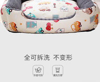 可拆洗加厚舒适保暖棉窝狗窝宠物床垫泰迪金毛萨摩猫窝四季通用品 小汽车图案 XL号（建议70斤内）