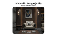 Minimalist Sofa and Coffee Table Combo Modern Design Reception Seating Sturdy Frame Configurable Design for Clients