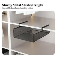 Under-Shelf Sliding Drawer tooltoolwithslide-out tools Installation Cabinet Organizer Stackable
