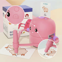 Drawing Robot with Cards Automatic Drawing Robot with Pens Learning Toy Educational Plastic for Children, Playroom, Kindergarten