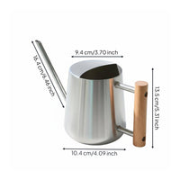 Stainless Steel Watering Can Rust-Resistant Stainless Steel Watering Pot