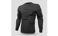 Goalkeeper Shirt with Shoulder and Elbow Padding Breathable Goalkeeper Padded Shirt Quick-Dry Apparel for Goalkeepers