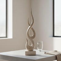 Abstract Sculpture Elegant Accent House Decoration for Office, Entryway