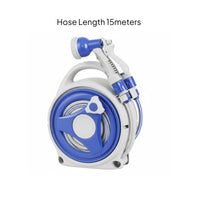 Water Hose Reel Carrier Easy to Stow Garden Hose Reel Carrier Space Saving