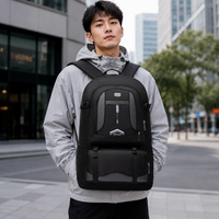 Hiking Backpack for Men Large 36-55L Waterproof Nylon Travel Camping Daypack