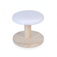Wooden Ironing Stool Padded Ironing Stool Compact Smooth